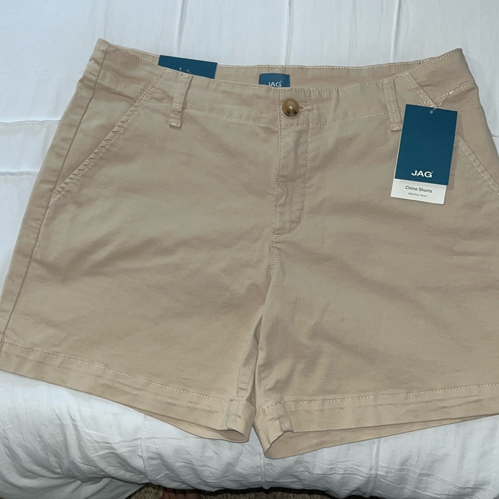 Jag Jeans Mid Rise Chino Shorts